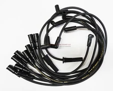 92-95 LT1 Corvette Ignition Spark Plug Wire Set 8mm BLACK BBW