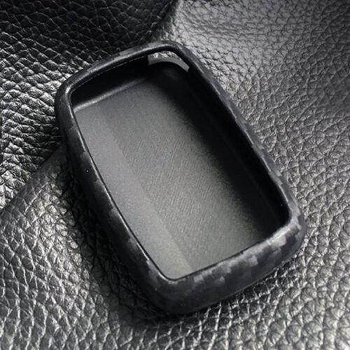 1pc Carbon Style TPU Key Case Shell Fob Cover For Land Rover Ranger Rover Jaguar - Foto 2 di 8