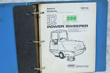 Tennant Power Sweeper 92 92AA Power Sweeper Parts Manual Binder Continental F163