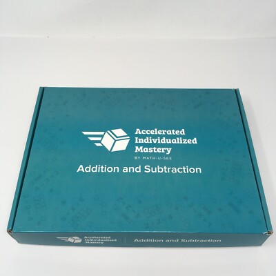 Math-U-See Addition & Subtraction Kit Blocks Accelerated Individualized Mastery