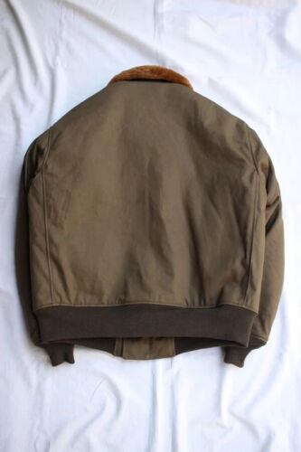 FREEWHEELERS TYPE B-10 CIVILIAN 2431010,DARK OLIVE Made in JAPAN - Picture 3 of 19