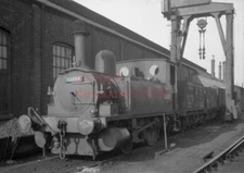 PHOTO  SR 30088 IN THE SHED YARD AT PLYMOUTH FRIARY IN 1953