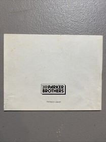 Monopoly (Nintendo NES, 1985) Cartridge and Manual working