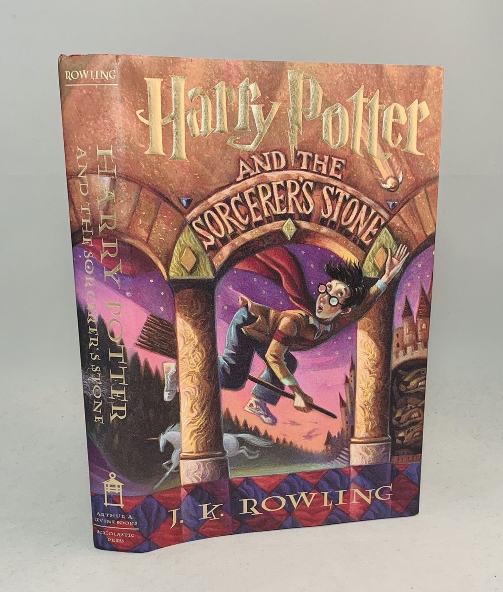 初版Harry potter FIRST EDITION HARDCOVER Harry Potter And The Sorcerer's Stone-J. K. Rowling-1st Edition