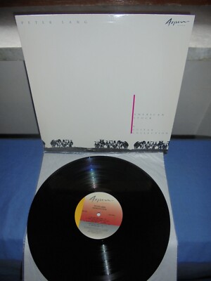 Peter Lang  ''American Stock (A Guitar Collection)'' LP ASPEN USA 1986