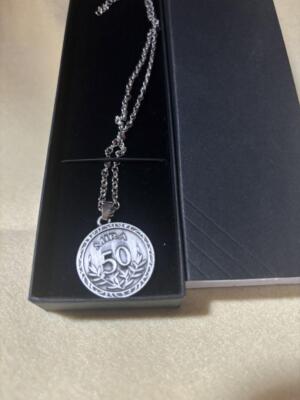 The Legend of Heroes Trails of Cold Steel IV 50 Mira Coin Style Halskette sel...