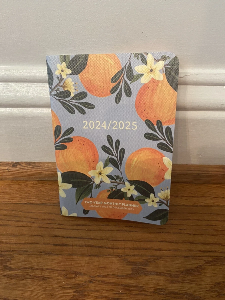 Orange Circle Calendar 2025 emmy caroljean
