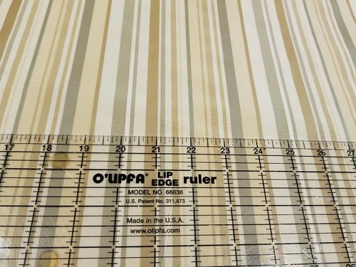 Stripe Multicolor Upholstery Home Decor By the Yard Designer Fabric 54" Wide - Picture 5 of 8