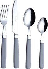 EXZACT 16 / 24 PCS Cutlery Set Stainless Steel Colour Handle