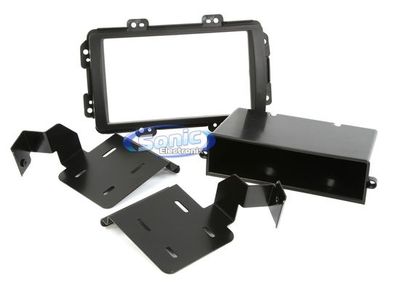 Scosche HA1718B Single/Double DIN Install Dash Kit w/Pocket for 13+ Honda Civic
