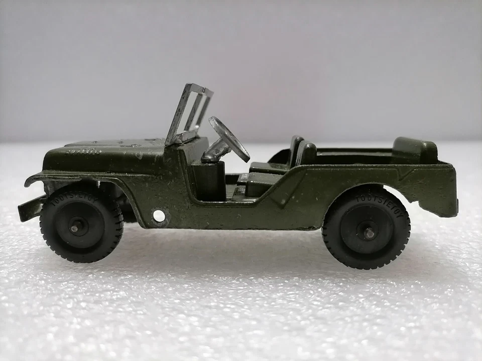 Jeep Willys Army 3/4 toneladas M-38 - Tootsietoy de colección, Chicago hecho en EE. UU. 1956 Foto 3 de 4