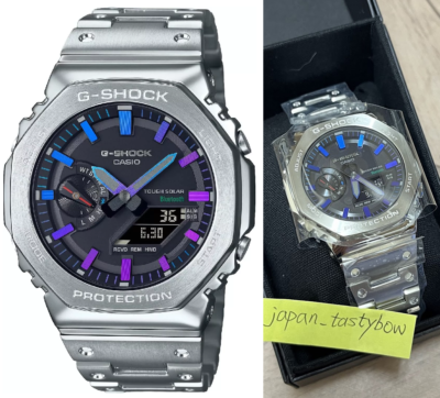 CASIO G-SHOCK GM-B2100PC-1AJF Rainbow x Silver Digital CASIO G-SHOCK GM-B2100PC-1AJF Rainbow x Silver Digital