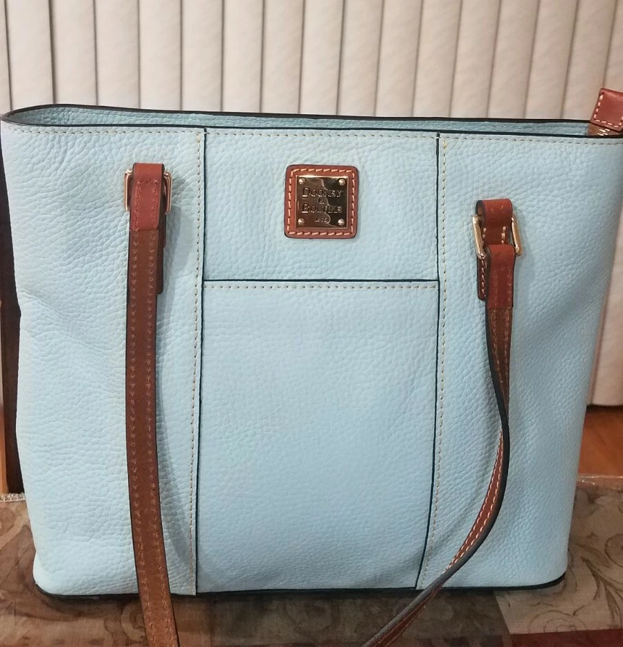Dooney and bourke Pale blue Small Lexington Tote eBay