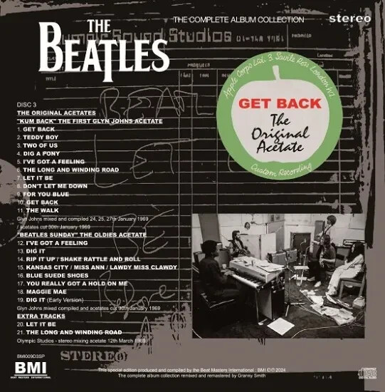 THE BEATLES / GET BACK : THE COMPLETE ALBUM COLLECTION | eBay