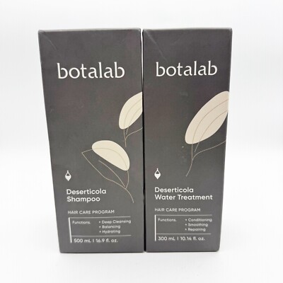 Botalab Deserticola Hair Care Set Shampoo 16.9oz + Treatment 10.14oz INCELLDERM