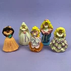 Vintage McDonalds Barbie Happy Meal Toy Hollow Doll Figures Set x 5 1990s