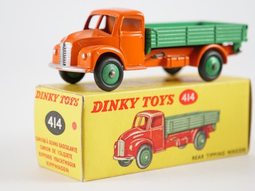 Dinky Toys GB No. 414 Truck Wagon Dodge Rear Tipping Wagon Rare in Box - Picture 6 of 15