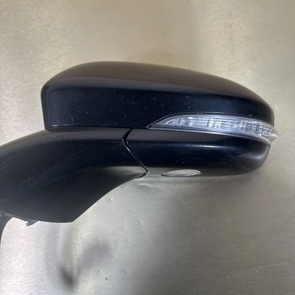 Espejo retrovisor de puerta Ford Fusion 2013 2014 negro punto ciego para conductor izquierdo atenuación automática OEM Foto 4 de 4