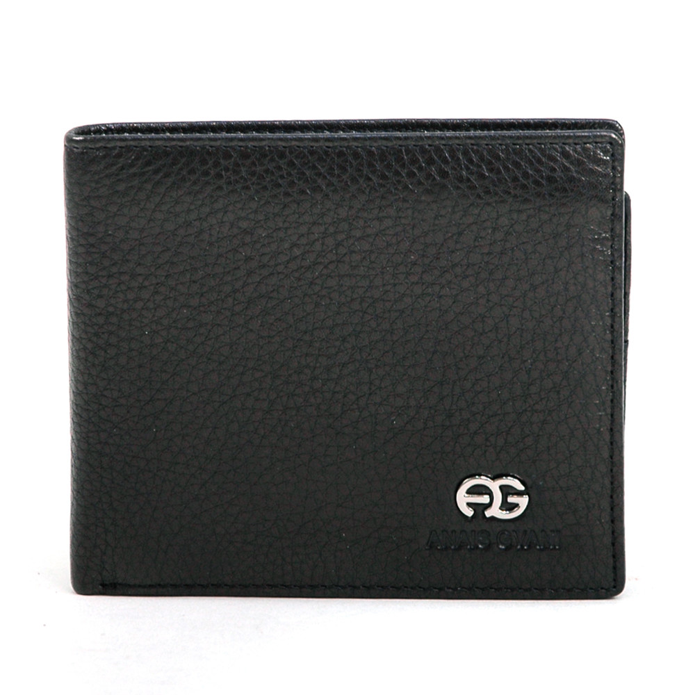 Anais Gvani Men's Classic Genuine Top Grain Real Leather Wallet