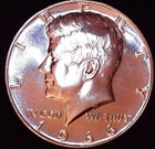 1966 JFK KENNEDY 40% SILVER HALF DOLLAR GEM BU PHILADELPHIA MINT #407