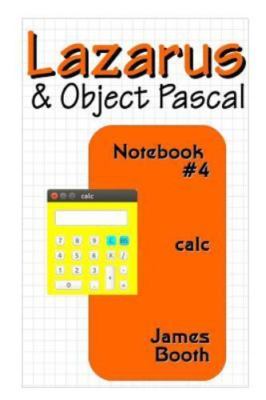 Lazarus & Object Pascal Not #4, Brand New, Free shipping in the US