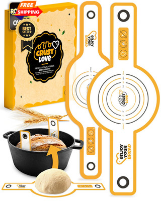 CRUSTLOVE 2 PCS Bread Sling 2 Mix Set Silicone,
