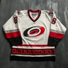 Vintage Carolina Hurricanes Jersey Mens XL White 1990s CCM NHL #88