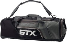 STX Lacrosse Challenger Lacrosse Equipment Bag, Black, 42-Inch