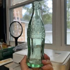 Vintage Atlanta GA Georgia Hobbleskirt Coca Cola Soda Bottle 6.5oz Embossed