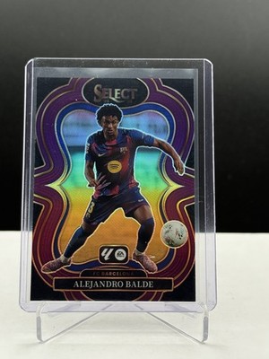 Alejandro Balde 2025 Panini Select Mezzanine Purple 1/125 FC Barcelona #105
