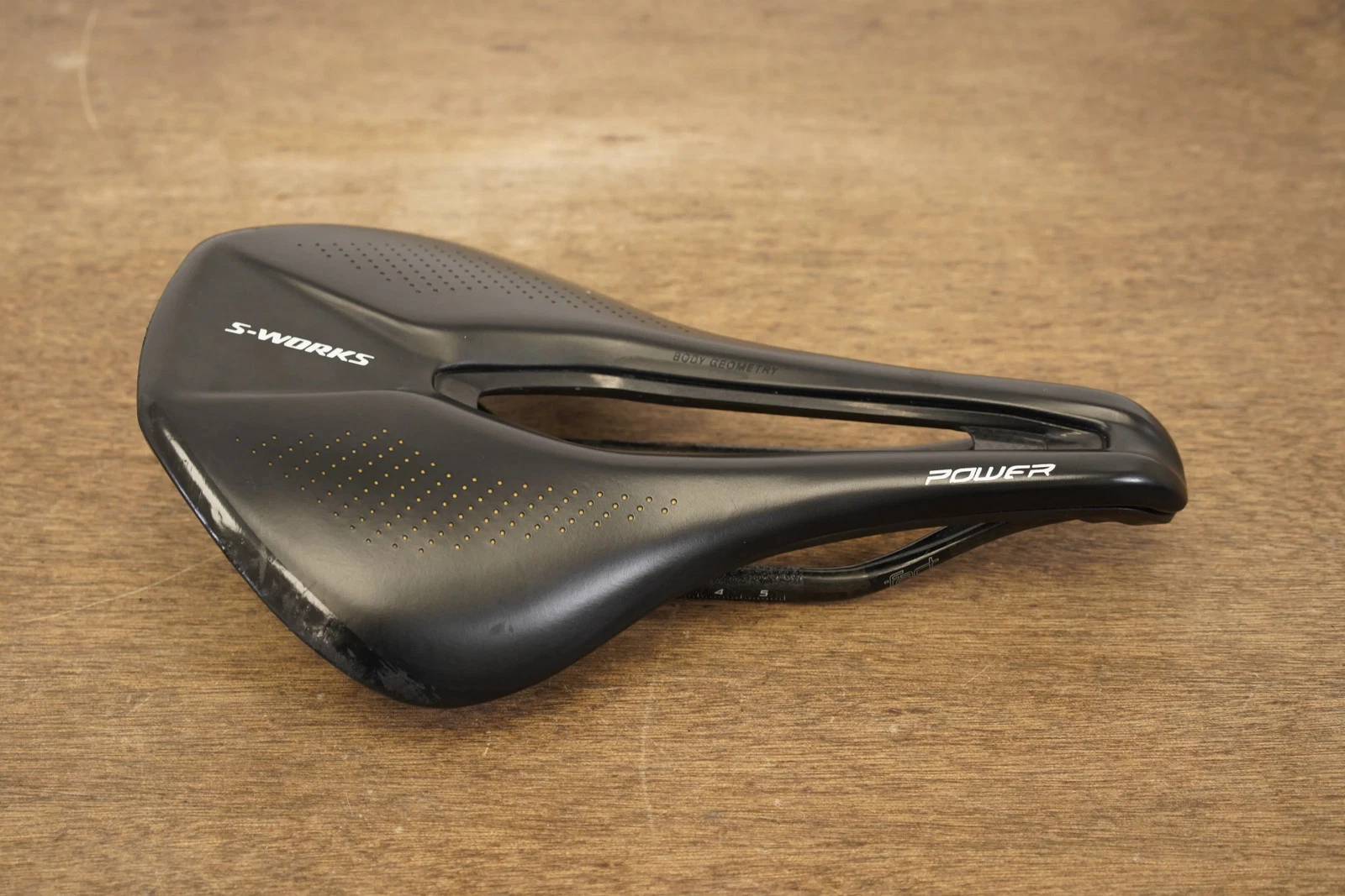 143mm Specialized S-WORKS Power Carbon Rail Road Saddle 161g image 2