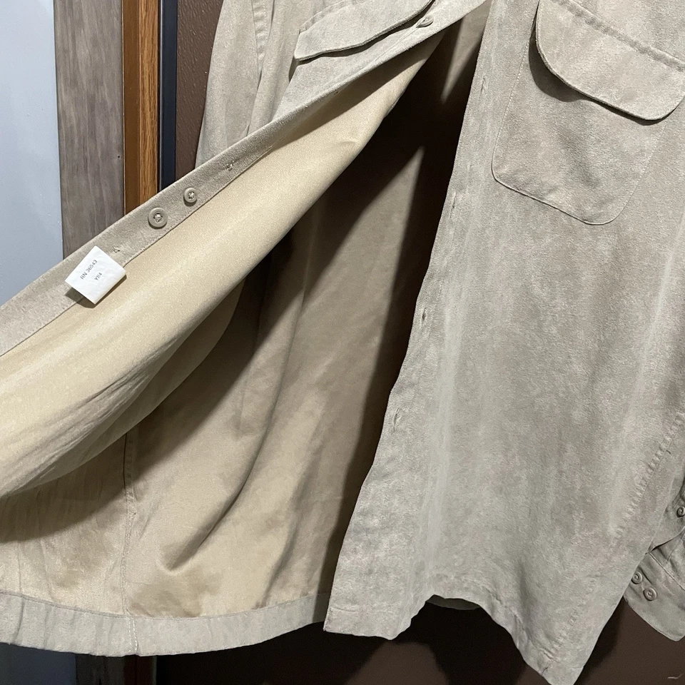 Camisa van heusen gamuza suave manga larga  Foto 4 de 4