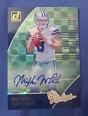 Mike White 2018 Donruss The Rookies Autograph RC /499