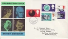 GB Stamps First Day Cover British Discovery & Invention, TV, medical CDS 1967