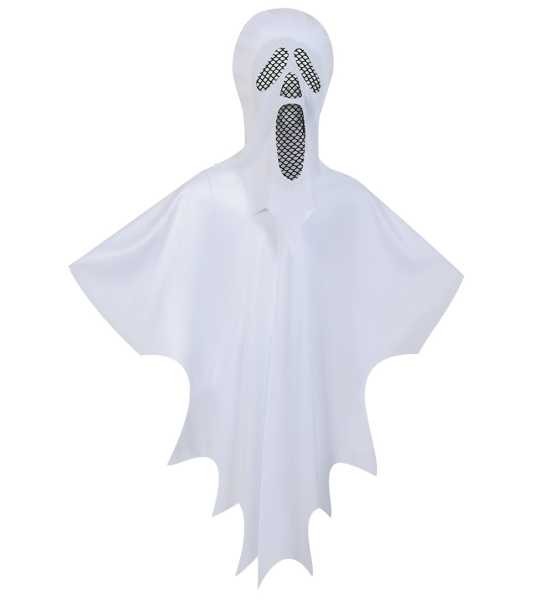 Halloween KostüM Geist Schlossgespenst Weiß 152 - 164-image