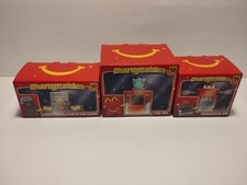 2026 McDonald's Happy Meal Toy Lot Of 3 Changeables 10 11 12 New Unopened