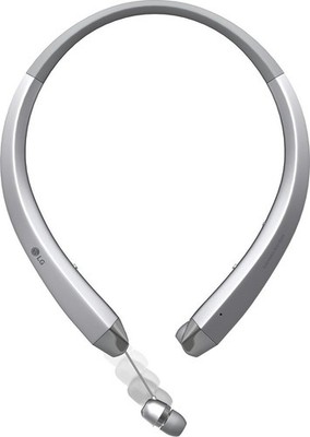 LG TONE INFINIM HBS-910 912 Wireless Stereo Headset Headphones Bluetooth Silver