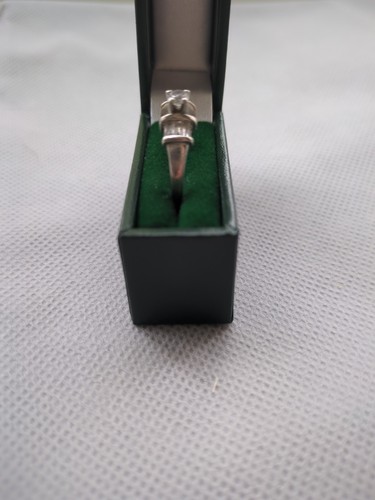 Platinum Art Deco Diamond Baguette Ring - Picture 4 of 4