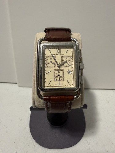 Burberry Men's Chronograph Watch BU 1213 Quartz • Needs Battery