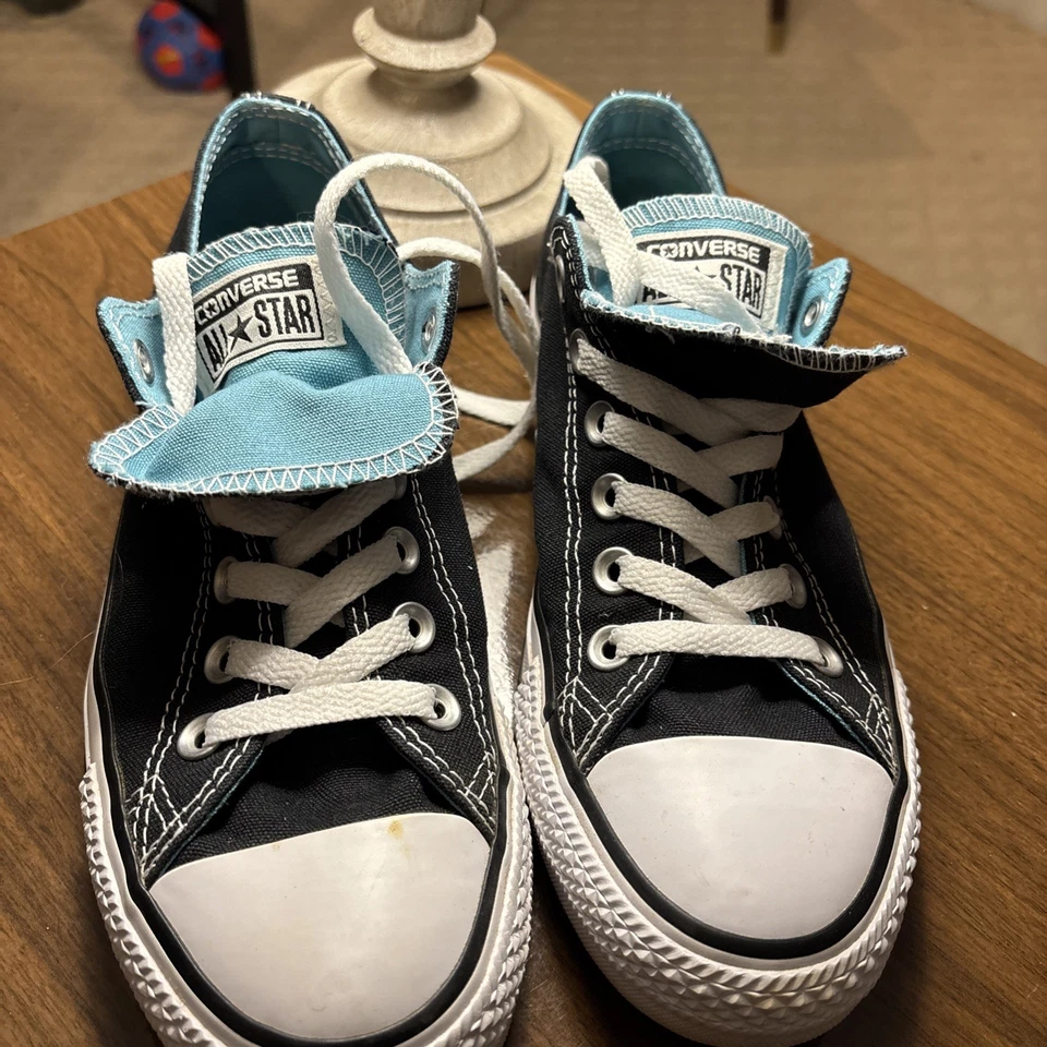 Zapatilla deportiva CONVERSE All*Star CTAS negra azul doble tounge lo-ox 136586F 7 mujer 8 Foto 2 de 4