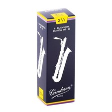 Vandoren Baritone Saxophone Reeds Strength 2.5 Box of 5