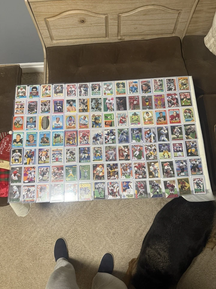 ENORME lote de tarjetas de fútbol americano de colección - MDRN. SP, coches, reliquias, RC, ¡Refractores! ¡Ver fotos! Foto 2 de 4