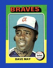 1975 Topps Set-Break #650 Dave May NM-MT OR BETTER *GMCARDS*