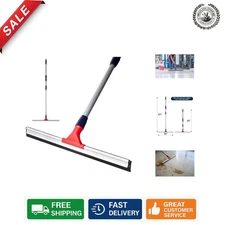 Professional 24" Squeegee with 30” Silicone Blade - Rust-Resistant, Ergonomic
