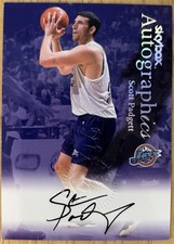 1999-00 Skybox Premium Autographics Scott Padgett Rookie RC On Card Auto. rookie card picture