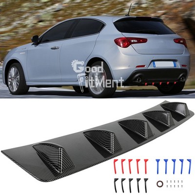 Auto Kohlefaser Heckstoßstange Spoiler Lippe Diffusor Für Alfa Romeo Giulietta
