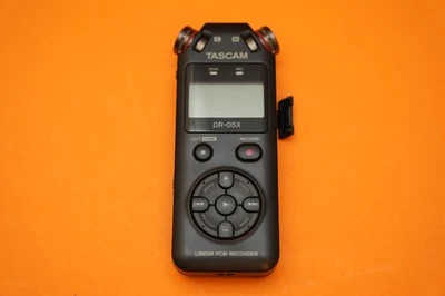 Tascam DR-05X Portable Digital Audio Recorder + Andoer Mini Tripod - Image 1 of 4