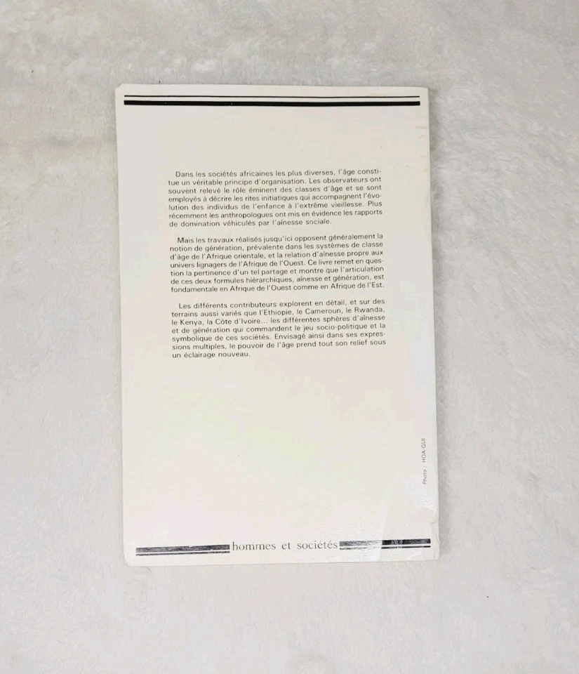 1985 Age Power Society In Black Africa Pouvoir Et Societe Afrique Noire PB Book - Image 3 of 3