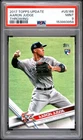 2017 Topps Update Series Throwing #US166 AARON JUDGE RC PSA 9 MINT * NEW SLAB