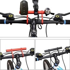Bicycle Handlebar Extender 10  20cm MTB Road Bike Headlight Mount Rack Bracket